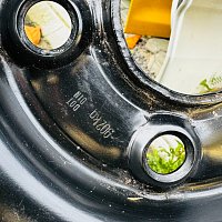 7L0 601 027A VW Touareg 7L0 Audi Q7 4L rezervní dojezdové kolo nafukovací rezerva - 6