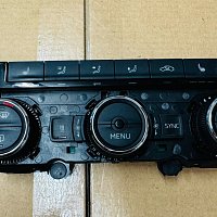 3V0 907 044 AS YMS 2016 Zobrazovací a obslužná jednotka pro klimatizaci TOPENÍ PANEL OVLÁDÁNÍ - 2