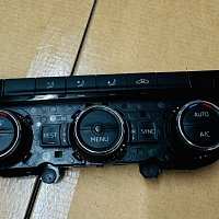 Modul klimatizace Škoda Superb B8 (3V) 2017 3V0907044EJ 3V0 907 044 EJ YMS 2016 Škoda Superb A/C & Heater Controls - 2