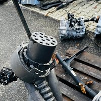 tažné zařízení VW Tiguan II AD1 AHK elektricky otočné výklopné originál VAG   WESTFALIA  - TYP 322 077 - 8