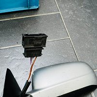 VW  GOLF 4 IV ZRCÁTKO VENKOVNÍ ŘIDIČ STŘÍBNÁ BORA SEDAN KOMBI 3/5 DVEŘ  STŘÍBRNÁ METAL - 4