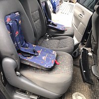 sedadlo druhé řady (s dětskou sedačkou) VW 7 Sharan 7M3 7M5 7M9 1.9 TDI 2005 - 3