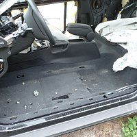 Podběh kola Audi A3 8P výřez z karoserie přední špička podběh kola přední 1/4 čtvrtka levá nosník šavle - 5