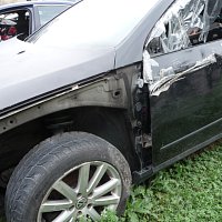 Podběh kola Audi A3 8P výřez z karoserie přední špička podběh kola přední 1/4 čtvrtka levá nosník šavle - 6