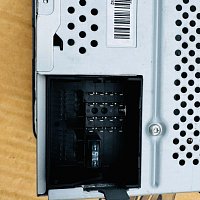 5M0 035 186 JVW T5 2010 TOURAN SHARAN 7N  Radio Autorádio CD Radio RCD310 MP3 5M0 035 186JX - 4