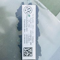 7LA 847 711 NVB / 7LA 847 711 16S  sklo okno otvírací boční dveře posuvné levé VW T6.1  7LA 847 707 NVB - 3