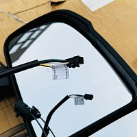 Fiat Ducato modelový rok 2017, zpětné zrcátko na straně pravého spolujezdce,  číslo dílu 7355882520   DLOUHÉ PRAVÉ ZRCÁTKO VALNÍK - 2