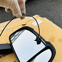 Fiat Ducato modelový rok 2017, zpětné zrcátko na straně pravého spolujezdce,  číslo dílu 7355882520   DLOUHÉ PRAVÉ ZRCÁTKO VALNÍK - 6