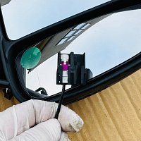 Fiat Ducato modelový rok 2017, zpětné zrcátko na straně pravého spolujezdce,  číslo dílu 7355882520   DLOUHÉ PRAVÉ ZRCÁTKO VALNÍK - 7