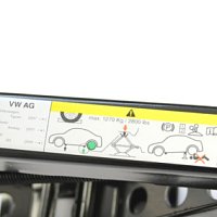 Originální VW Caddy V 5 od modelového roku 2020, sada pro dodatečnou montáž, nosič rezervního kola - 2