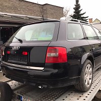 4B9 853 704 A  2ZZ lista strechy ozdobna chromovy PRAVÝ BOK AVANT - 3