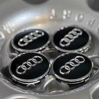 8W0 601 170 B  Kryt kola ozdobný  barevny kod:  LT7  cerna-matna NOVÉ OE - 2