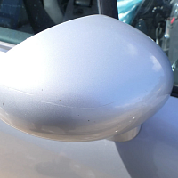 Audi TT 8N Pravé boční zrcátko, elektricky nastavitelné, stříbrné LY7W vnější venkovní - 2