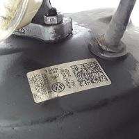 7E0 611 019 C  valec brzdy hlavni tandemovy PRO Posilovač brzd VW T6 7J 2.0 TDI ATE 7E0612101E - 3