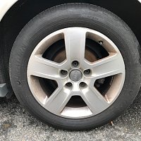 8E0 601 025 BC Kolo diskové hliníkové 7X16H2 ET42 5/112 alu kusovka elektron - 4