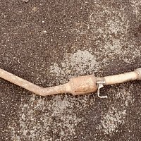 VW T5  1,9 TDI katalyzátor výfuk - 2