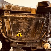 Audi A6 4G 2011 S6 C7 protiprachový kryt světlometu - 2