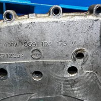 Těsnicí příruba klikové skříně Audi A6 4F C6 - 2