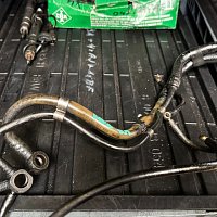 VW Passat 3BG A6 2.5 TDI potrubí, hadice, palivové potrubí, trubky - 2