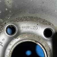 1x ocelový disk Audi A4 typ: 8E sedan, AUDI - 4