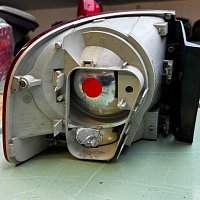 Volkswagen Touareg I 2003 Zadní pravé zadní světlo 7L6945096K - 2