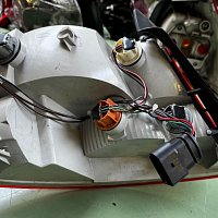 A4 8H B7 B6 8E Kabriolet zadní pravé zadní světlo originál 8H0945096A - 6