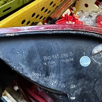 VW T5 7H Transporter Originální zadní pravé zadní světlo 7H0945096G - 4