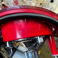 VW Golf 5 1K 3dveřové zadní světlo, - 3