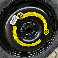 Volkswagen Tiguan 2010 rezervní kolo 5N0601027A - 2