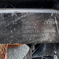 Volkswagen Crafter 2017 nosič zámku přední panel nosiče - 16