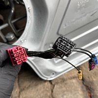 VW T5 / Multivan / Kabeláž dveří / pravý pravá přední - 9