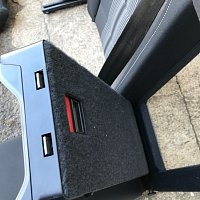 VW Golf 6 VI 5K 08-12 Sedadla Sada sedadel černošedá látka SH Match Orlando - 16