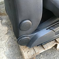 VW Golf 6 VI 5K 08-12 Sedadla Sada sedadel černošedá látka SH Match Orlando - 28