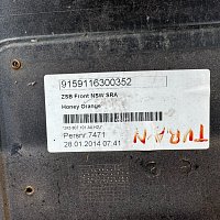 VW Touran (1T1) Přední nárazník  OSTŘIKY - 20