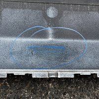 VW TOURAN 1T0 1T3 10-15 Přední nárazník - 15