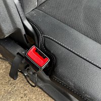 VW Sharan 7N Seat Alhambra alcantara kožené sedáky třetí řada sklopné do kufru 7 místá verze - 7