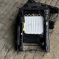 VW Sharan 7N Seat Alhambra alcantara kožené sedáky třetí řada sklopné do kufru 7 místá verze - 19