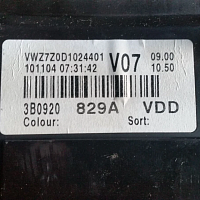 3B0 920 829 AX Přístroj sdruž. na palub.desce 260KM/H  VW PASSAT 2003 TDI - 2