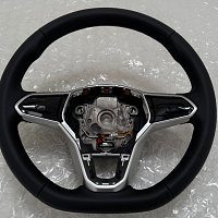 kožený volant  VW Golf 8 T-Roc TOUAREG CR7 PASSAT B8 B9 3G - 2