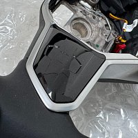 kožený volant  VW Golf 8 T-Roc TOUAREG CR7 PASSAT B8 B9 3G - 9