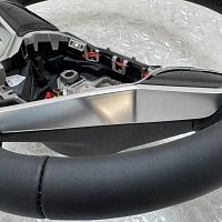 kožený volant  VW Golf 8 T-Roc TOUAREG CR7 PASSAT B8 B9 3G - 14