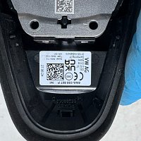 Originální střešní anténa VW Audi Seat Škoda Lesklá černá - 7
