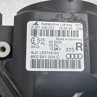 Přední světlomet Audi A4 B8 8K0 Bi-xenonový pravý světlomet - 9