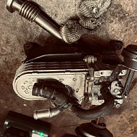 059 131 512 H  Chladič výfukových plynů EGR pro Audi A6 S6 C6 2005 Diesel - 3