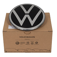 5H0 853 601 H  DPJ znak VW  cerna/chromovy lesk - 2