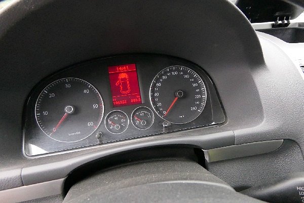 VW Touran Caddy 2K Tachometr Maxidot FIS