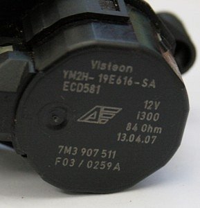 7M3 907 511 VW  SHARAN  Servomotor motorek nastavení klapky topení / klimatizace 