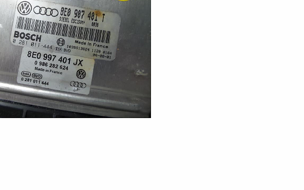 8E0 997 401JX  Řídící jednotka motoru ECU VW Audi Škoda V6 TDI 