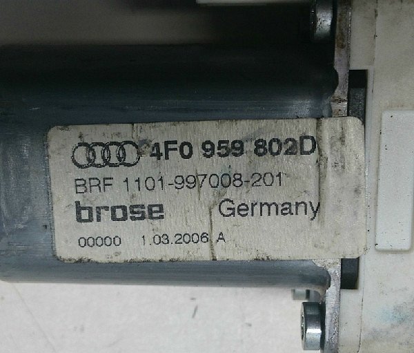 4F0 959 802D Audi A6 C6 4F / Allroad, motorek stahování okna