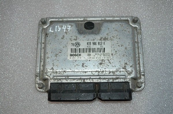 038 906 012K Řídící jednotka motoru ECU  ECU Engine Control Unit VW Audi Škoda  1,9 TDI motor s rotačním čerpadlem 66kW